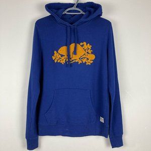 Roots Kanga Blue Hoodie Sweater Medium